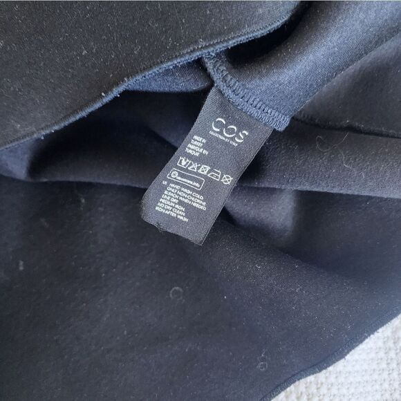 COS Dress rushed sleeves boxi Contemporary minimalist lagenlook - Picture 8 of 12